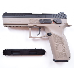 Пневматический пистолет ASG CZ P-09 DT-FDE blowback (пулевой)