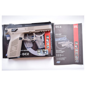 Пневматический пистолет ASG CZ P-09 DT-FDE blowback (пулевой)