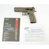 Пневматический пистолет ASG CZ P-09 FDE blowback (пулевой) Пневматический пистолет ASG CZ P-09 FDE blowback (пулевой)