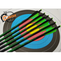 Стрела арбалетная микс карбон Centershot Toxic 20" Half Moon Nock Стрела арбалетная микс карбон Centershot Toxic 20" Half Moon Nock